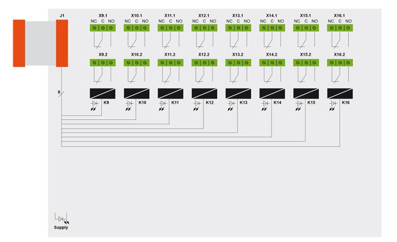 I-O EXPANDER RELAY EXTENSION CONNECT   777 X