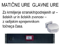 MATICNA URA GLAVNA URA   250 X